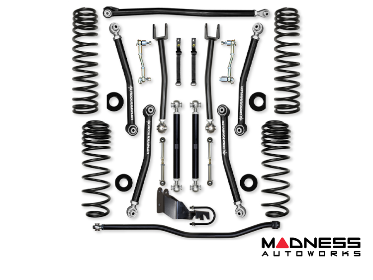 Jeep Wrangler JL Lift Kit - Rock Krawler - X Factor - 2018+ Jeep Wrangler JL Lift Kit - Rock Krawler - X Factor - 2018+